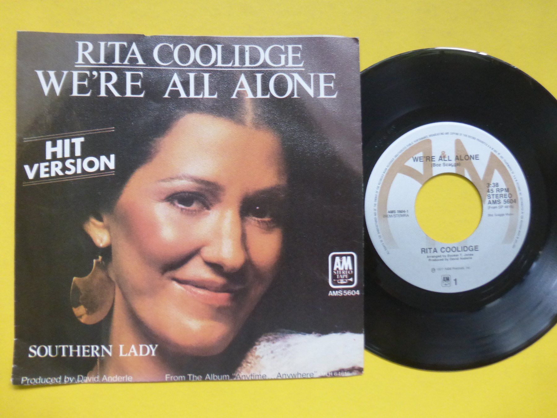 Vinyles: Rita Coolidge – We're All Alone – D'occasion à Zürich par Swiss57