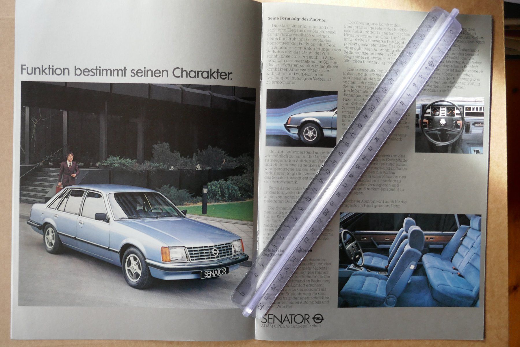 Opel Dokumente: OPEL Senator Originalprospekt – Gebraucht aus Madiswil von ML911 2