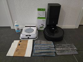 ! iRobot Roomba i7+ & Braava jet m6 mit viel Zubehör !