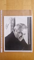 Brian Dennehy, Original Autogramm auf Grossfoto in s/w