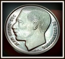 LUXEMBURG 1 FRANC 1993 UNZ. *SEHR RAR*