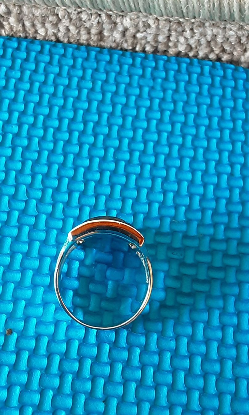 Anelli: Silver 925 Ring with Black Stones and Crystals  – Nuovo (secondo la descrizione) da Wetzikon ZH venduto da Balloonartist 1