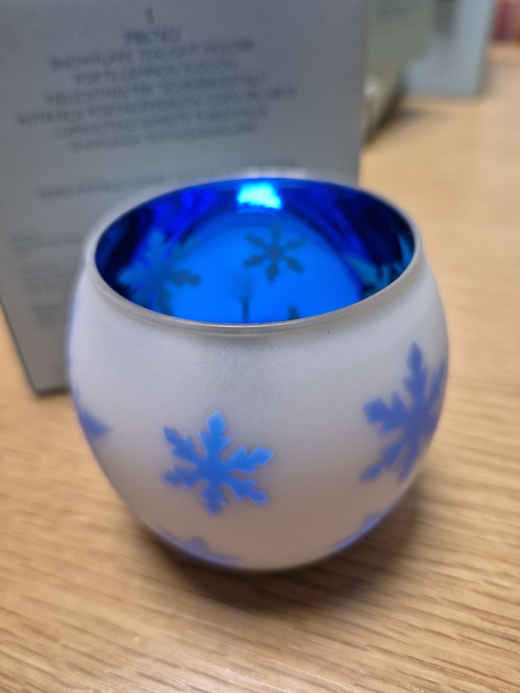 Partylite Portacandele: partylite teelichthalter schneekristall – Nuovo (secondo la descrizione) da Buttikon SZ venduto da sefa02 2