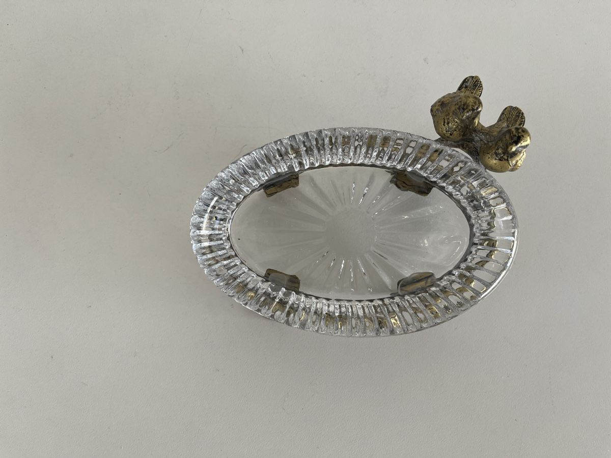 Tutte le decorazioni: Glas-Schälchen mit Metallrahmen – Usato da Wetzikon ZH venduto da seli03 2