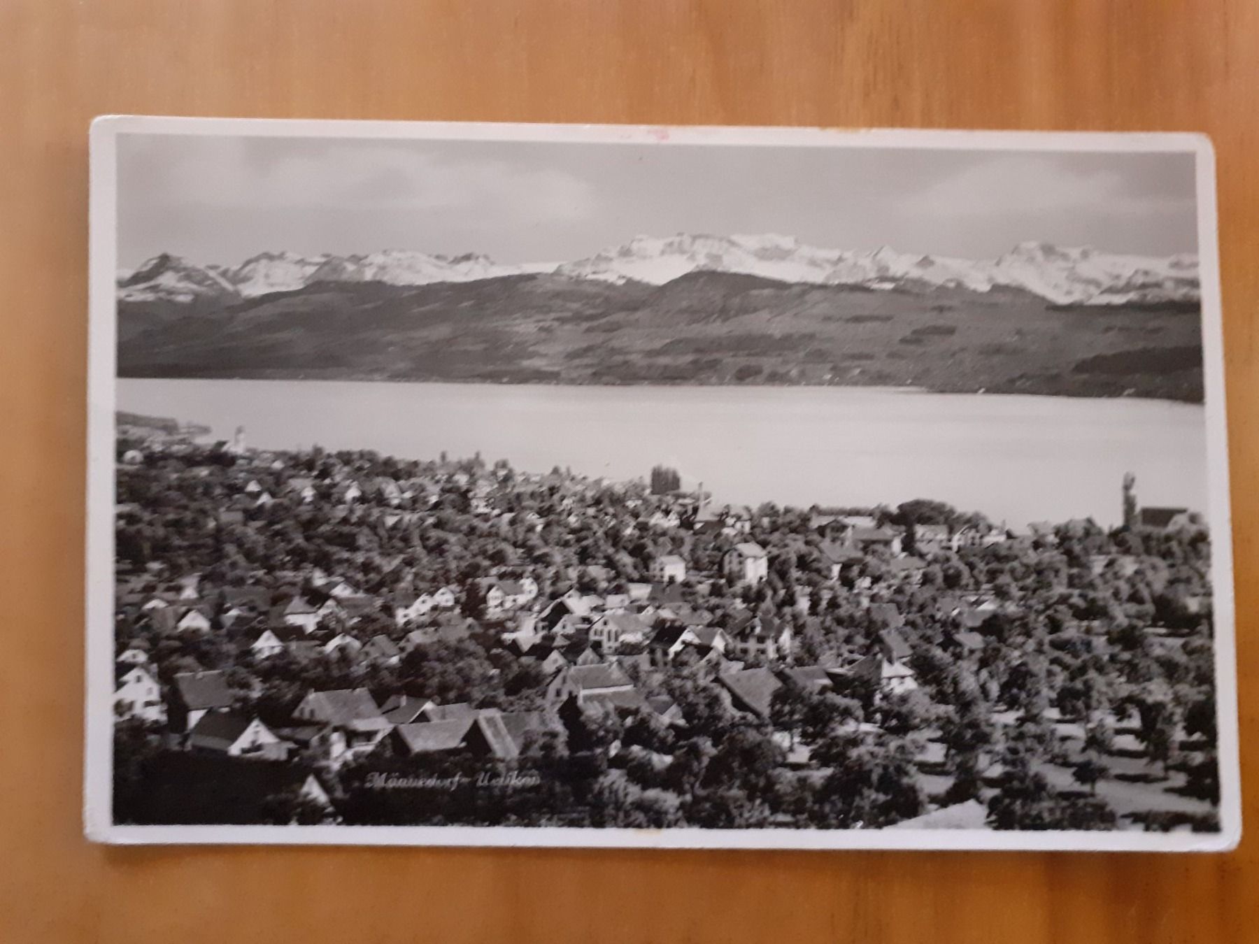 Cartoline postali: Männedorf Uetikon AK Zürich – Usato da Küssnacht am Rigi venduto da cartolina-1