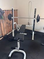 Komplette Hantelbank (Gorilla Sports)