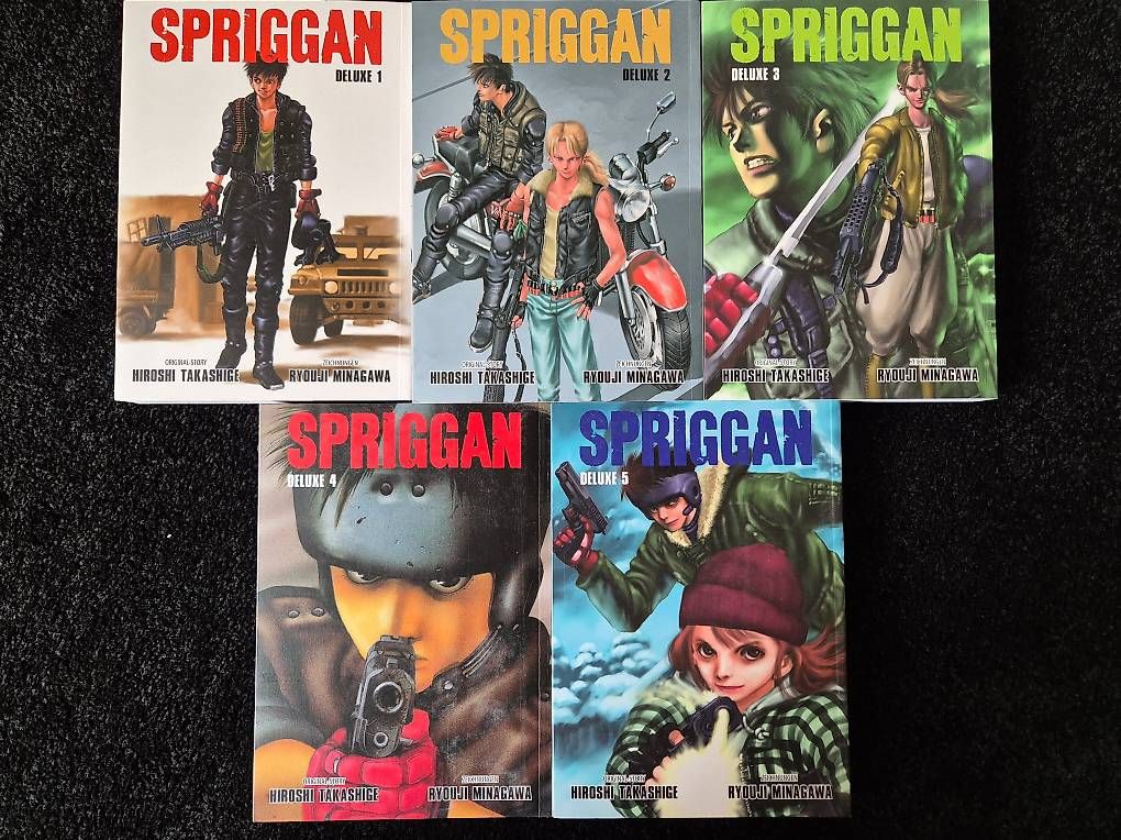 Fumetti: Takashige & Minagawa - Spriggan - 1-5 – Usato da Flawil venduto da bloedmann1989