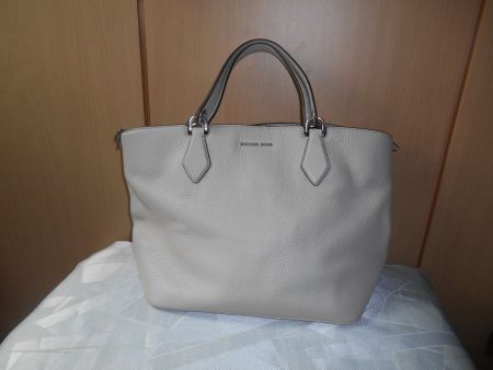 Michael Kors Leder Handtasche beige