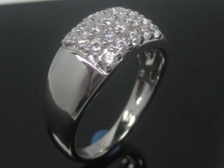 Anelli: Silber Ring 925 Zirkonia / D 17 mm – Usato da Ermatingen venduto da Decovin 3