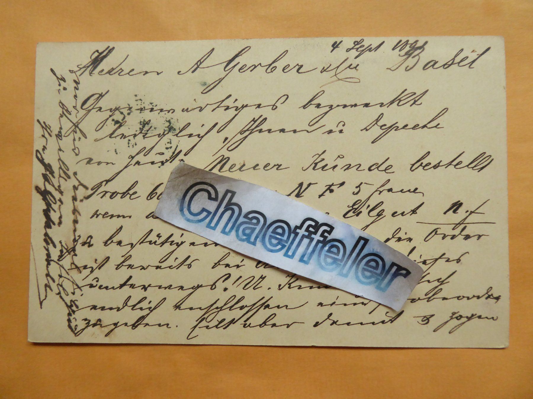 Tutti i francobolli: Carte Postal 1891 Belgien – Usato da Zürich venduto da Chaeffeler 1