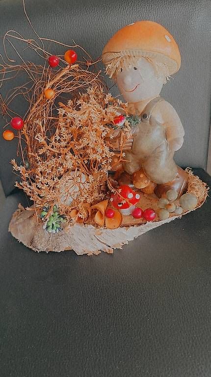 Statuette: DEKO Herbst Pilz mannli – Usato da Meisterschwanden venduto da kuschti01