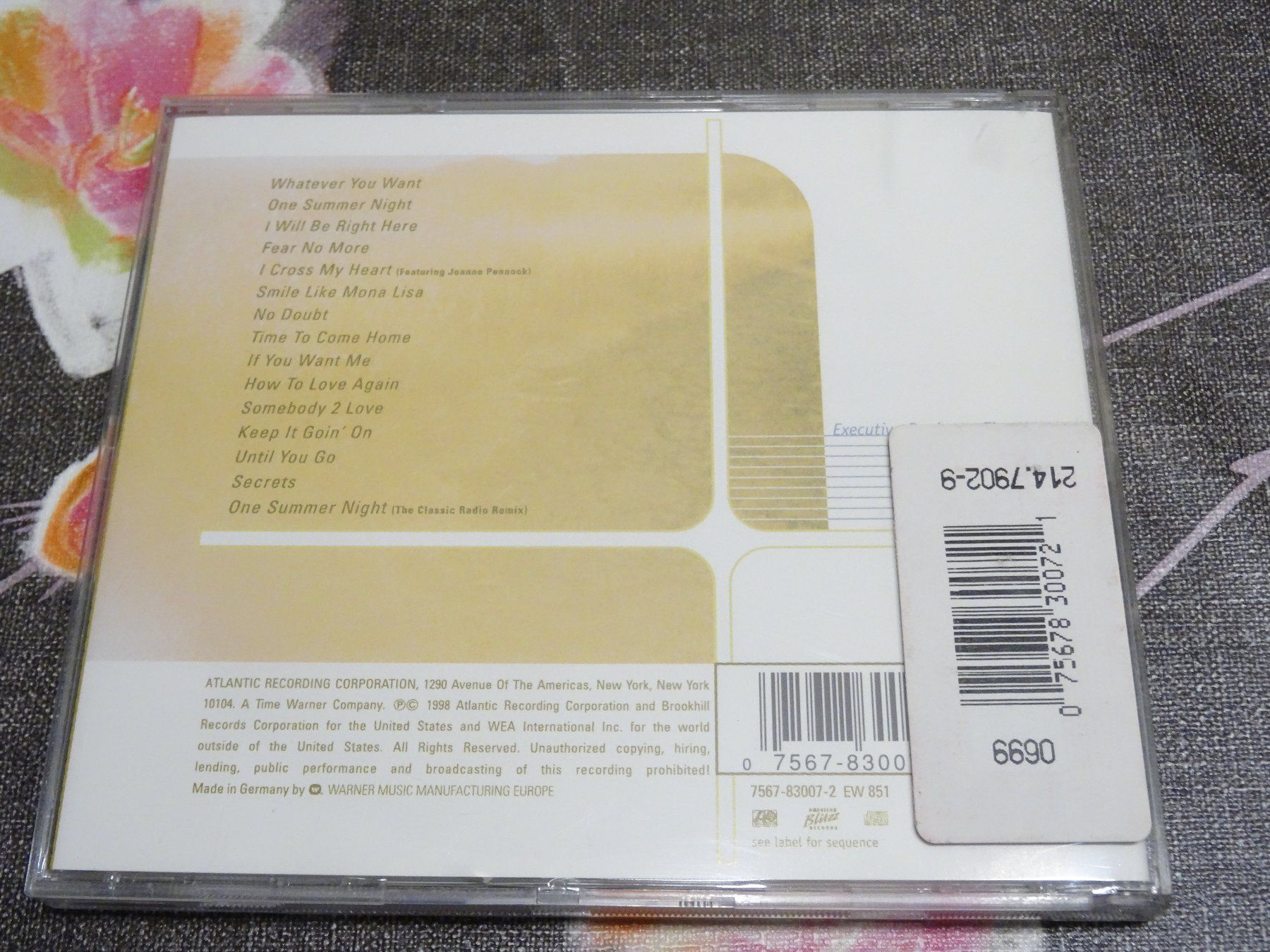CD: All-4-One - On and on CD – Usato da Olten venduto da Disc-Ausverkauf 1