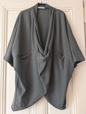 EL CORTE INGLÉS : Tunique-Sweat gris foncé Lagenlook XL-XXL+