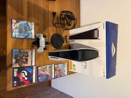 Ps 5 mit viel Zubehör (neupreis über 1000.-)