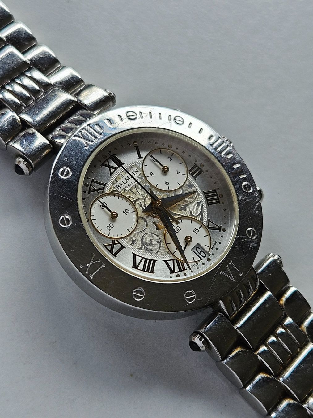 Balmain Orologi: 12 Balmain Chronograph Quartz Damenuhr – Usato da Berikon venduto da mmm21 1