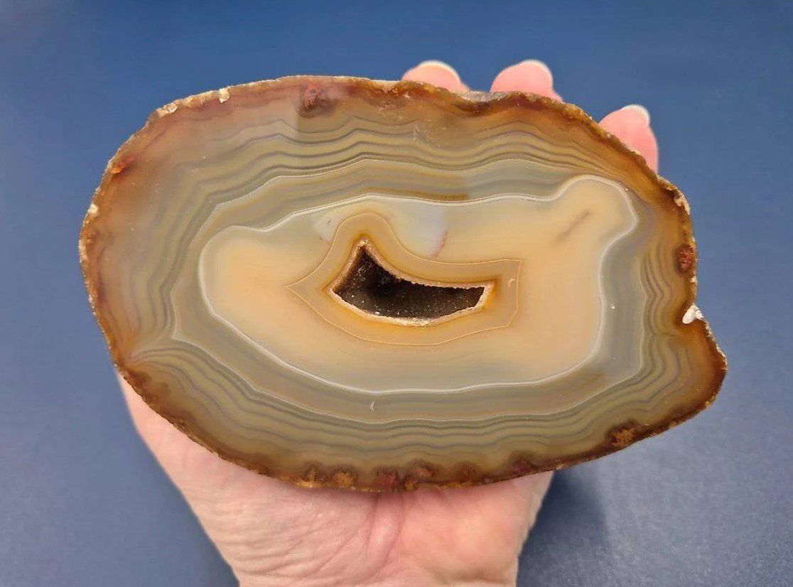 Minerali & Pietre curative: Achat Geode 744g – Nuovo (secondo la descrizione) da Rüti ZH venduto da pep_l9zp 1