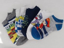 lot 5 socken für Jungen, Größe 24-26 neu