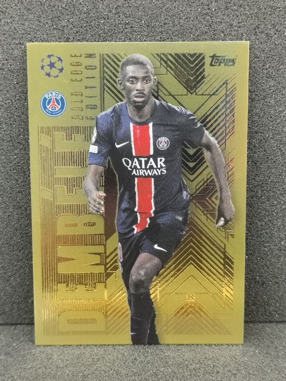 Match attax 2024 /25 Extra Ousmane Dembélé Gold Edge (Gebraucht) in ...