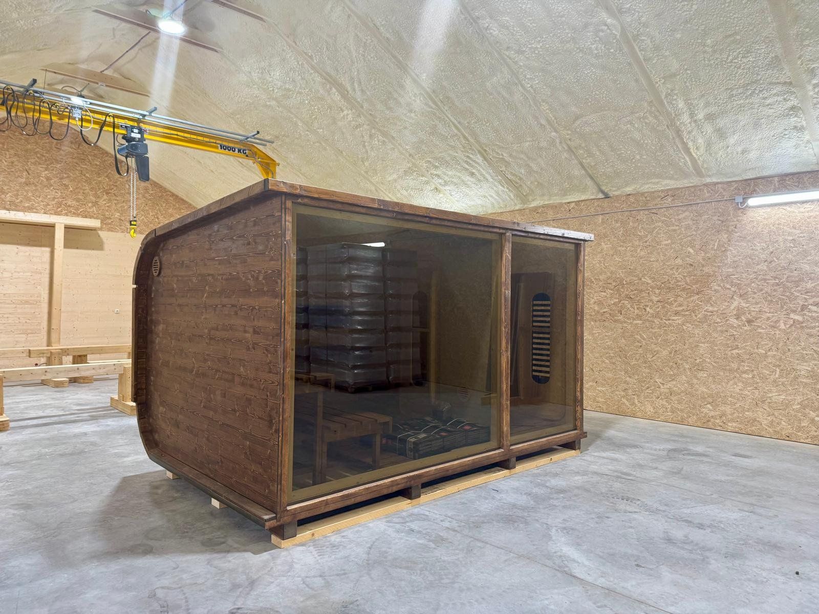 Sauna & Accessori: Sauna Panorama Relax- Premium Outdoor – Nuovo e nell'imballaggio originale da Dussnang venduto da NordicRelax_ch 3