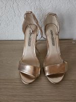 Sandaletten Buffalo London rosegold Absatz guter Zustand