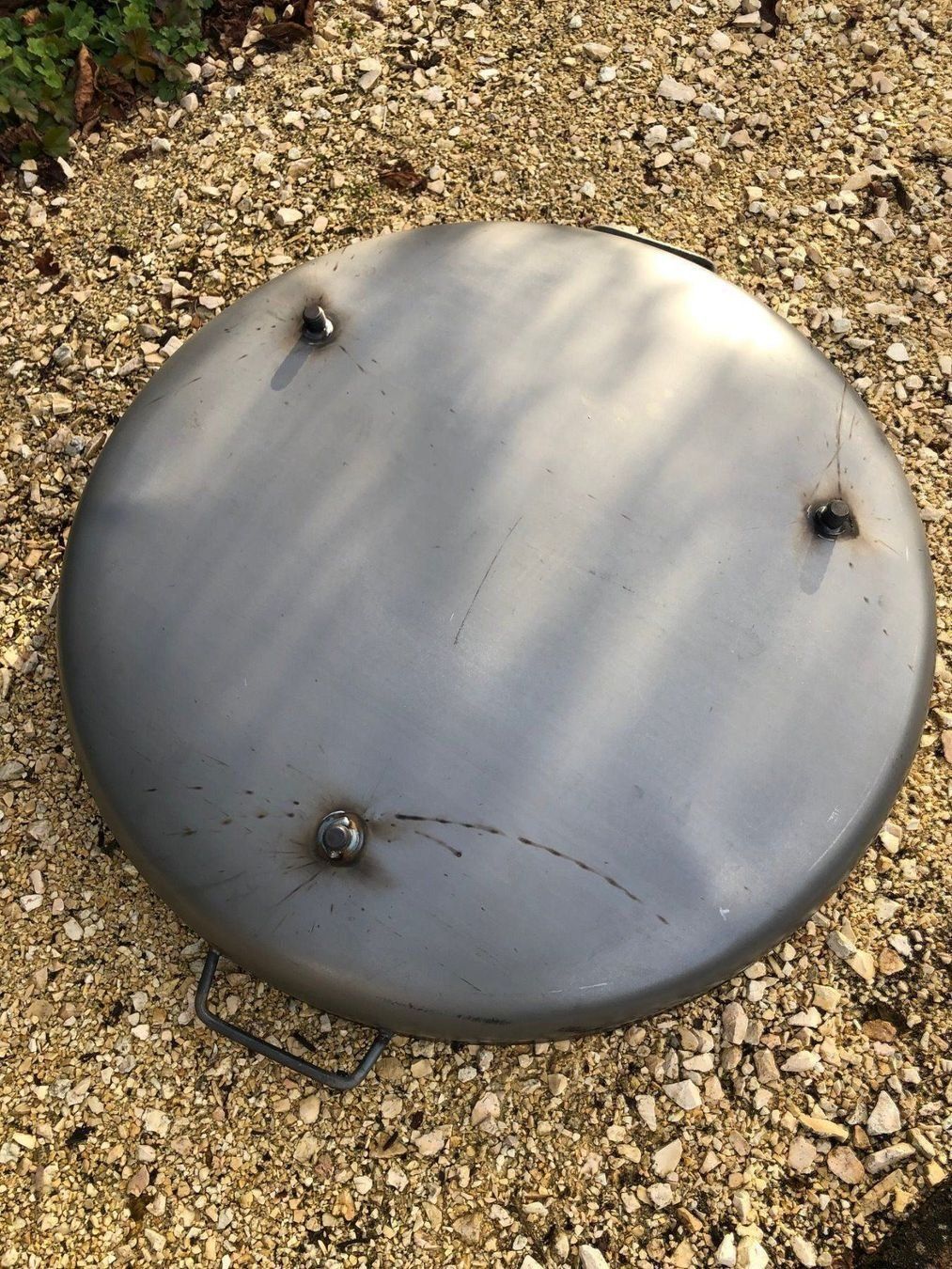 Bracieri: Feuerschale 80 cm mit langen Beinen und Grillrost – Usato da Gansingen venduto da Holzi6 4