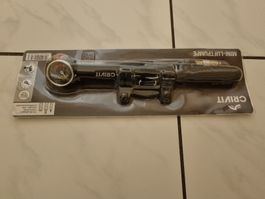 Crivit Mini-Luftpumpe mit Manometer neu in OVP