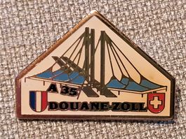 M397 - Pin Autobahn Douane - Zoll A 35 France Schweiz