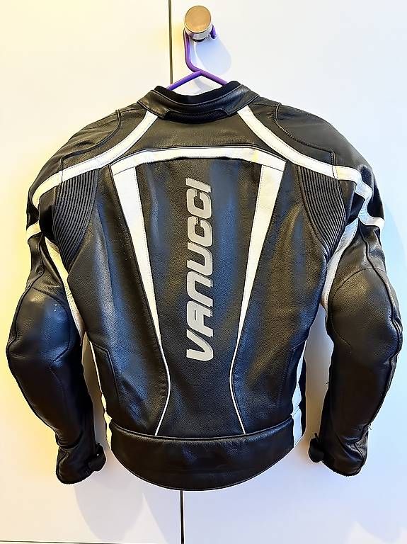 Vanucci Giacche: Vanucci Motorrad Lederjacke – Usato da Zürich venduto da buhebi