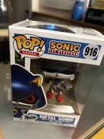 (4)Funko Pop Sonic Metal Sonic 916 Neu