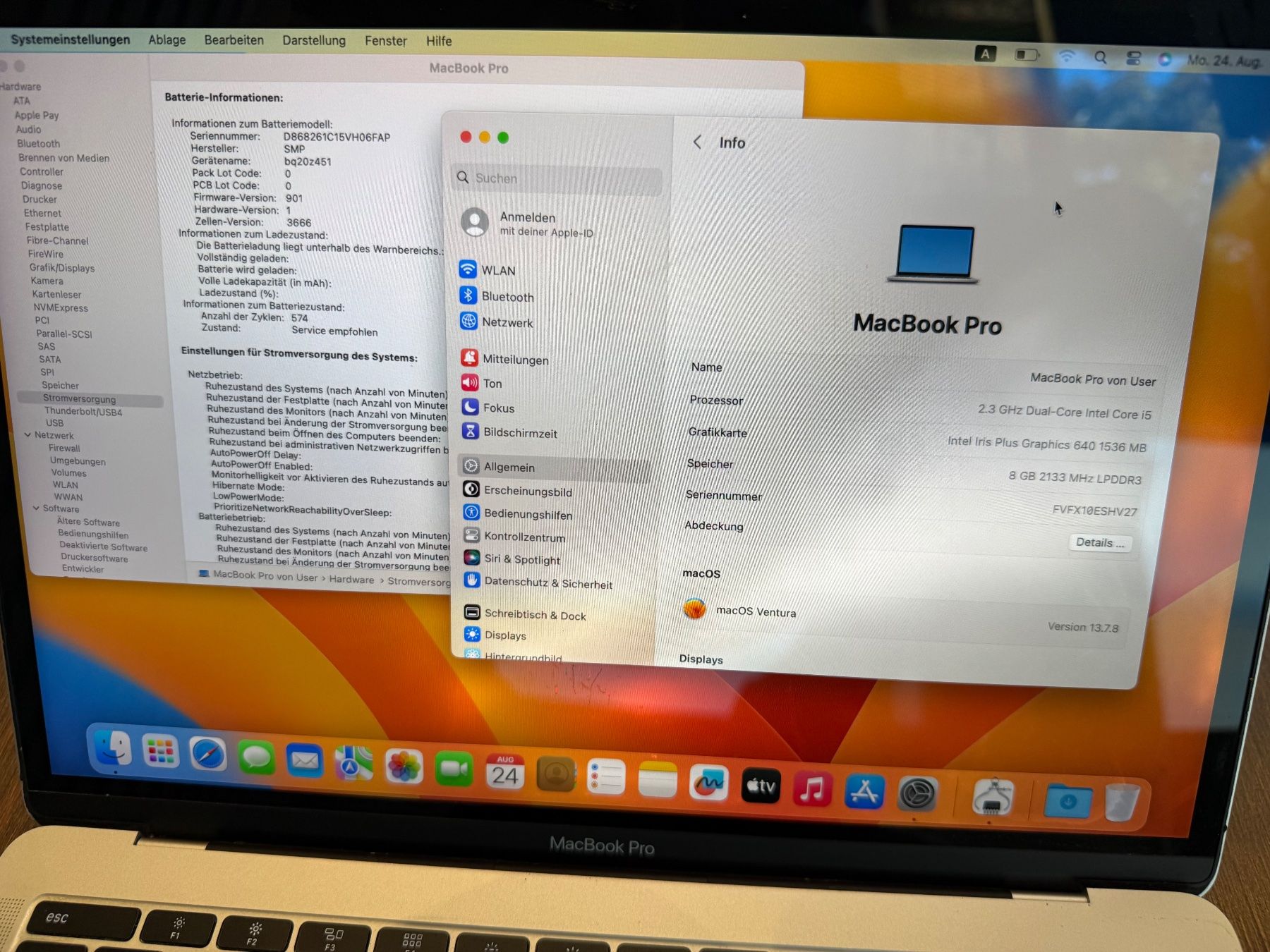 Apple Portables: MacBook Pro 13' – D'occasion à Siebnen par icrservicesolutions 2