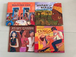 WORLD MUSIC BRAZILIEN TANGO AFRICA tolle CD's Putumayo Kult