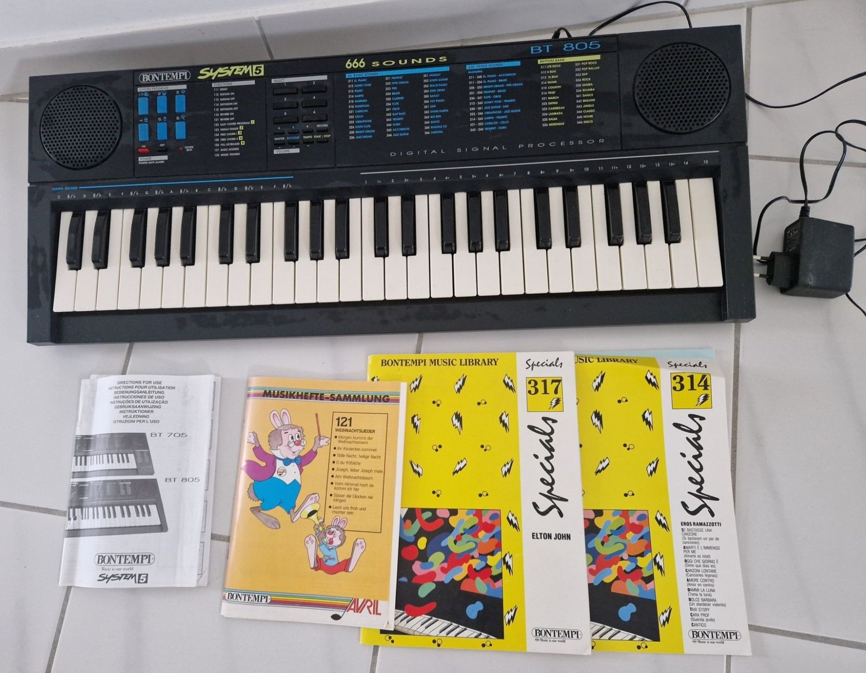 Bontempi Strumenti musicali: Elektronik-Keybord BONTEMPI BT705 – Usato da Staad SG venduto da Luckyzingaro 1