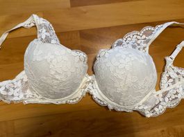 BH von Petite fleur weiss/Spitze
