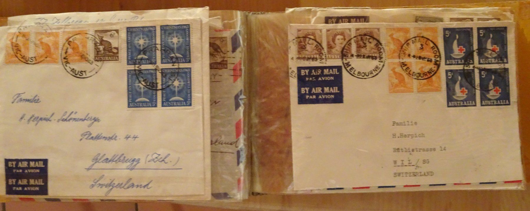 Tutti i francobolli: Briefmarken Australien Belege – Usato da Feldbrunnen venduto da MarcusSO 5