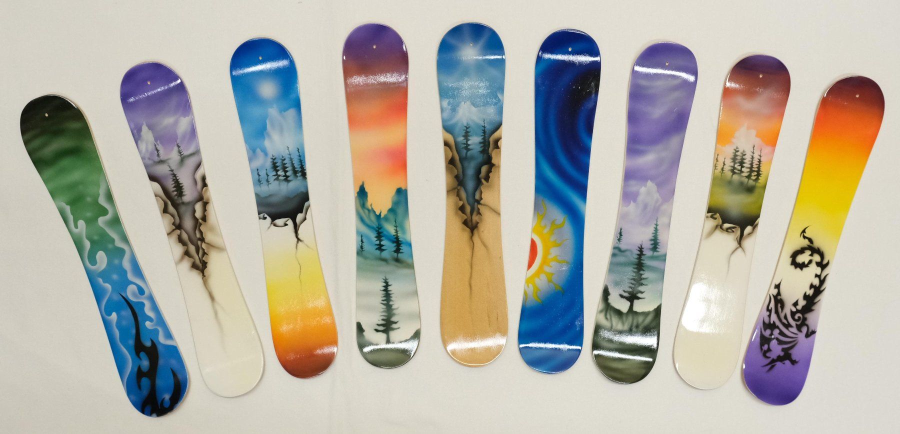 Alle Dekorationen: Deko Snowboard 31cm, Set 9 Stück – Neu (gemäss Beschreibung) aus Zürich von Masala-Oase 1