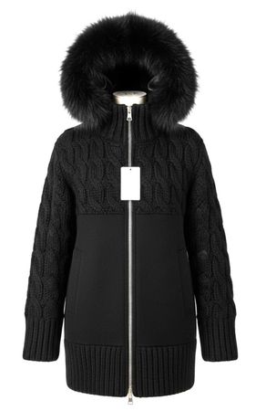 BLUMARINE CAPPOTTO (lana +cashmere +VOLPE!) taglia 44-46 IT