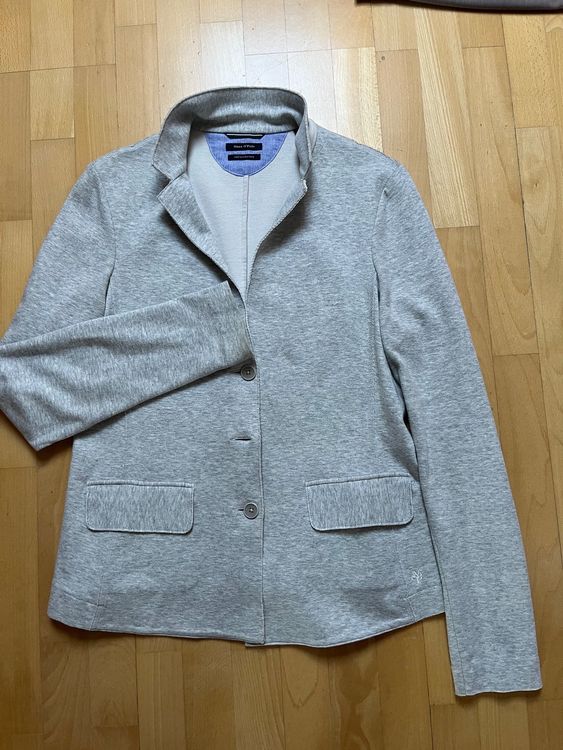 Class International Blazer Damen Stretch – Grau, Taillenlang – Gr.36-46 – NEU