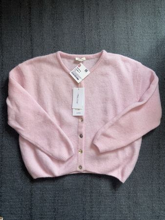 American Vintage Cozy Pink Yarn Pullover