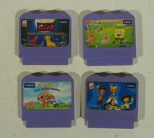 4 VTech V.Smile Lernspiele Set gebraucht guter Zustand