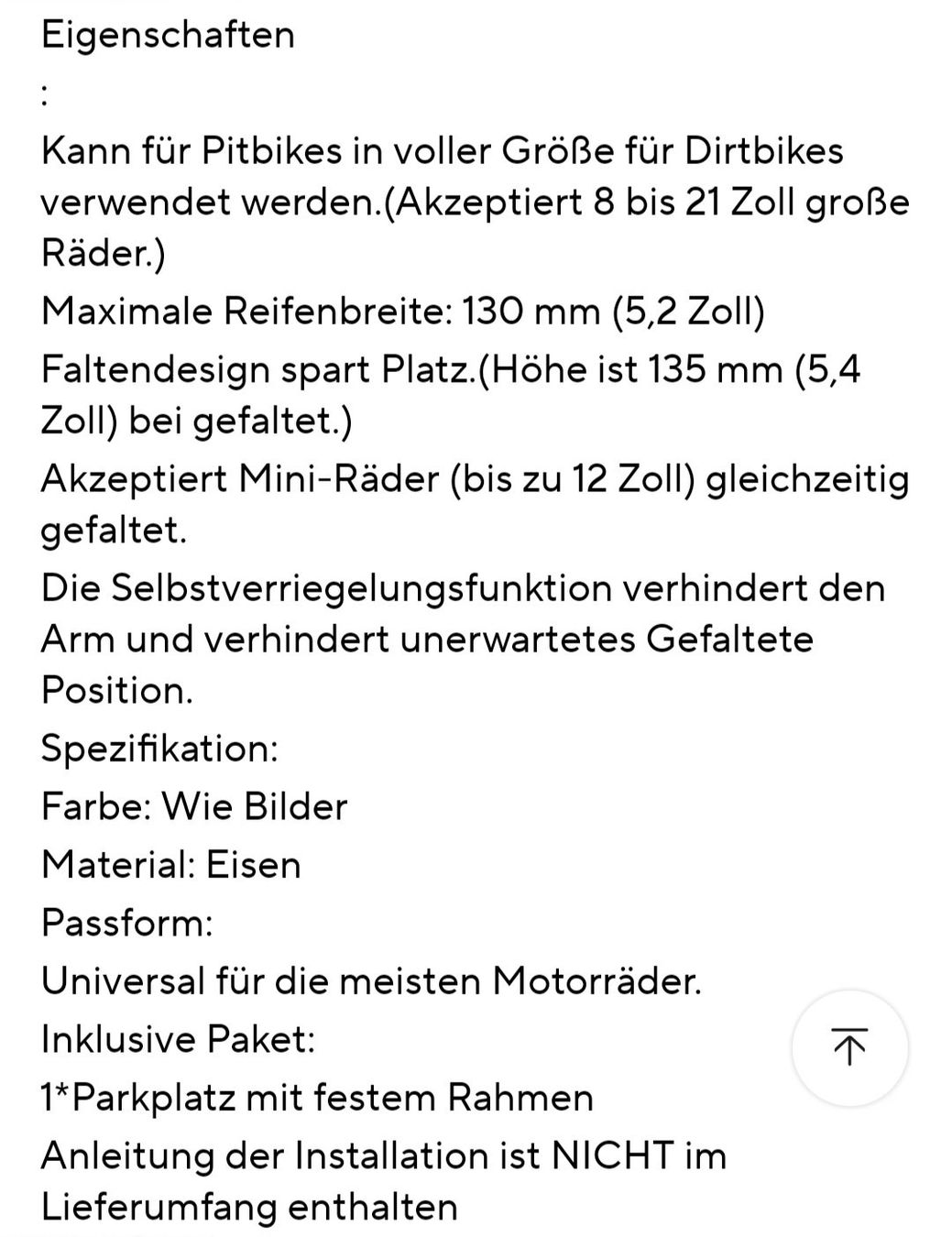 Wandhalterungen: Motorrad Halterung – Gebraucht aus Gersau von blikk21 3