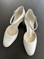 Brautschuhe White Lady, weiss Leder Grösse 38