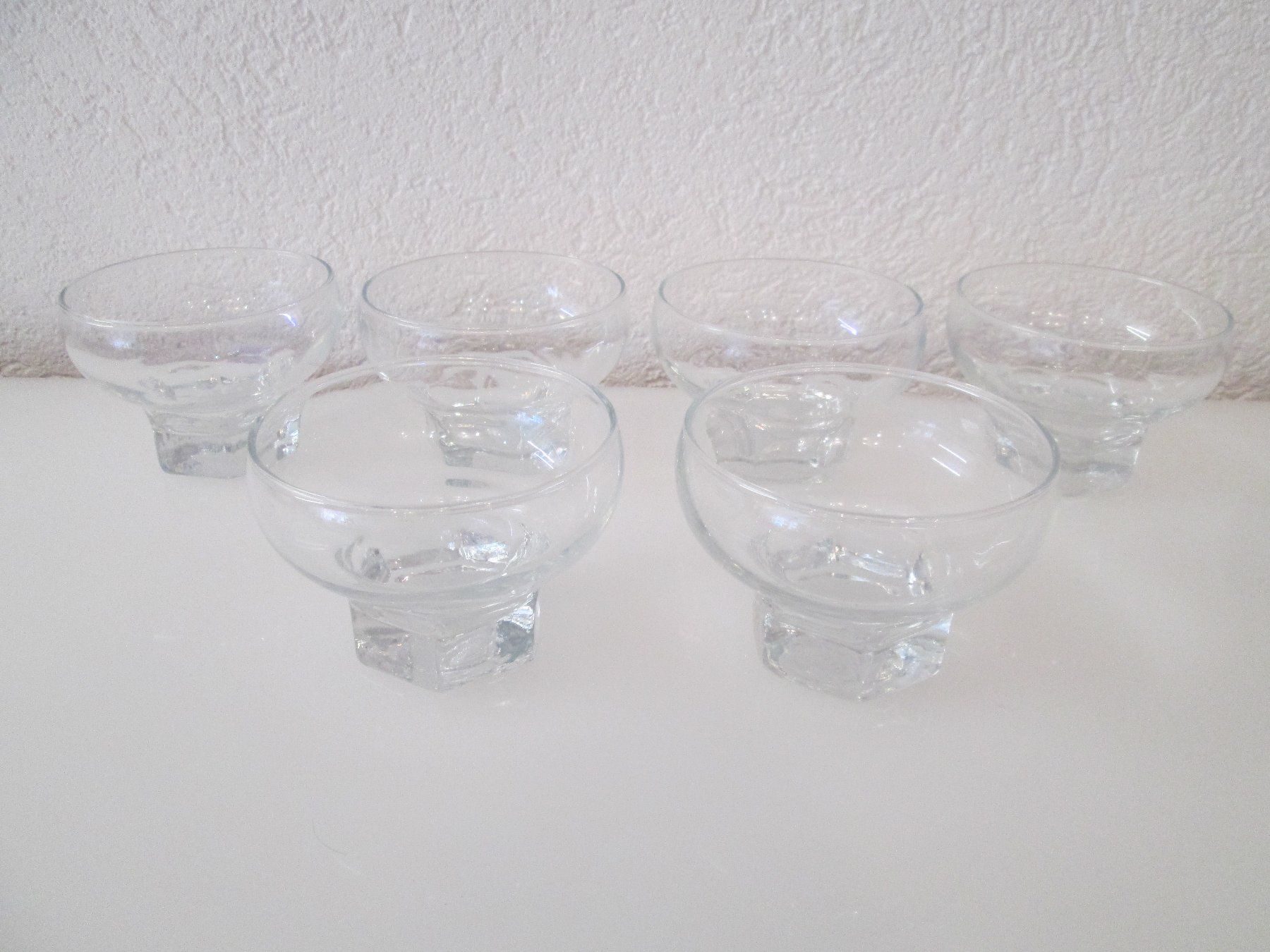 Ciotole: 6 Dessert Glas Schälchen – Usato da Movelier venduto da ddomenika