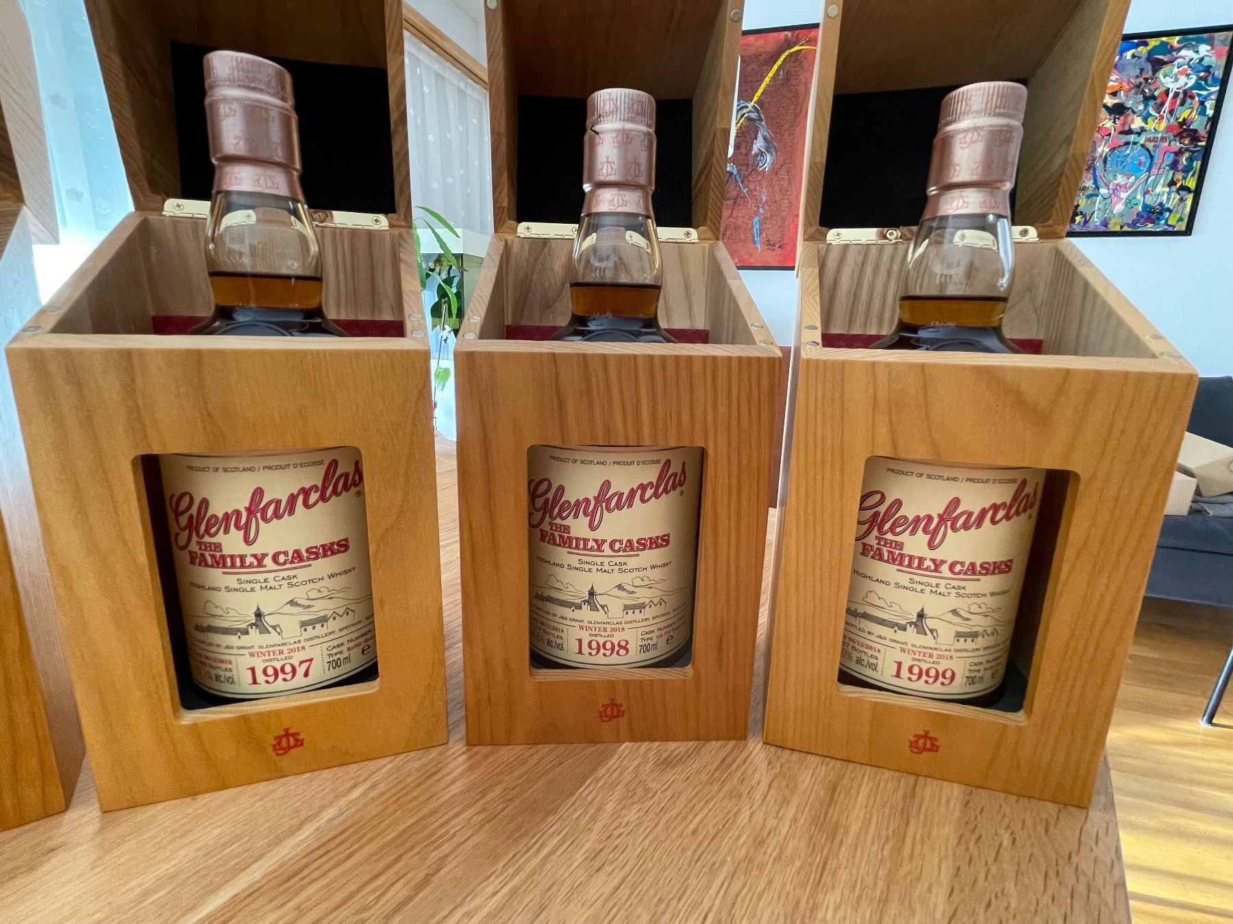 Glenfarclas Spirituosen: Glenfarclas Family Casks 1991/1999 – Neu und originalverpackt aus St. Moritz von cas_w97x 3