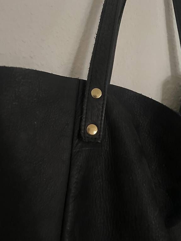 Sacs: Ledertasche / bag schwarz – D'occasion à Basel par helger 1