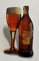 Pin Bierglas Flasche Buckstein