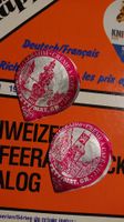 2 Stk aus rarer Serie 26 Berner Brunnen - verschobener Druck