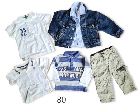 Kleiderpaket Junge Gr 80 (8 Stück)