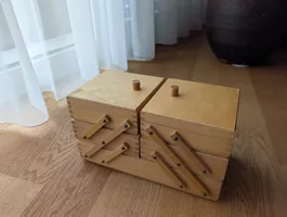 Antiker Nähkasten