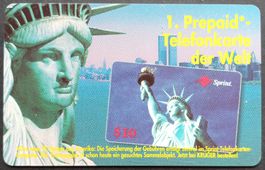 Taxcard - Freiheitsstatue - D