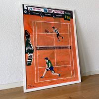 Roland Garros Sinner Alcaraz Kunst Urban Tennis Bammert